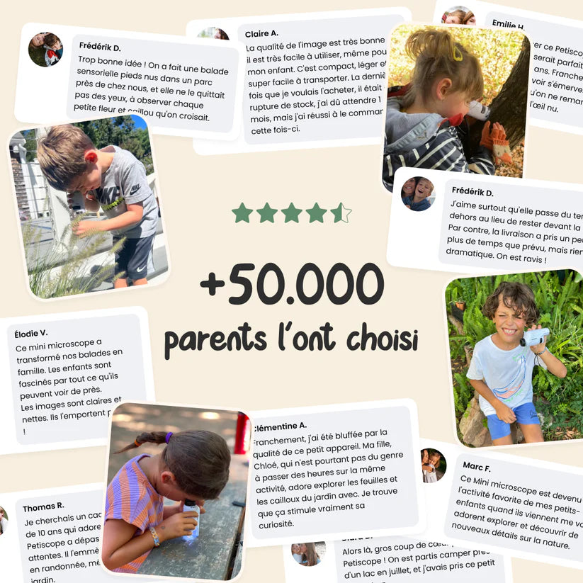 Mimiscope™ | Microscope de poche pour enfants