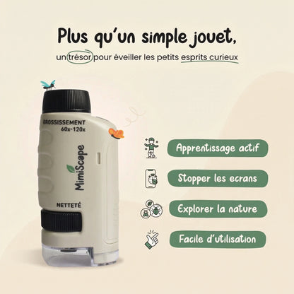 Mimiscope™ | Microscope de poche pour enfants